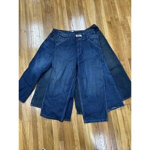 Lit Of 5 Pairs Mens Jeans Wrangler Lee Arizona Relaxed Fit 40”x30”